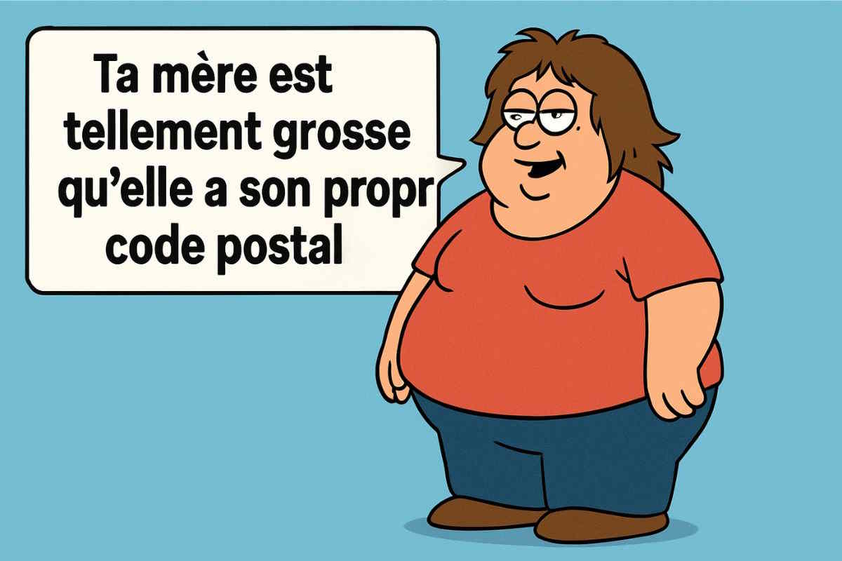 ta mere blague
