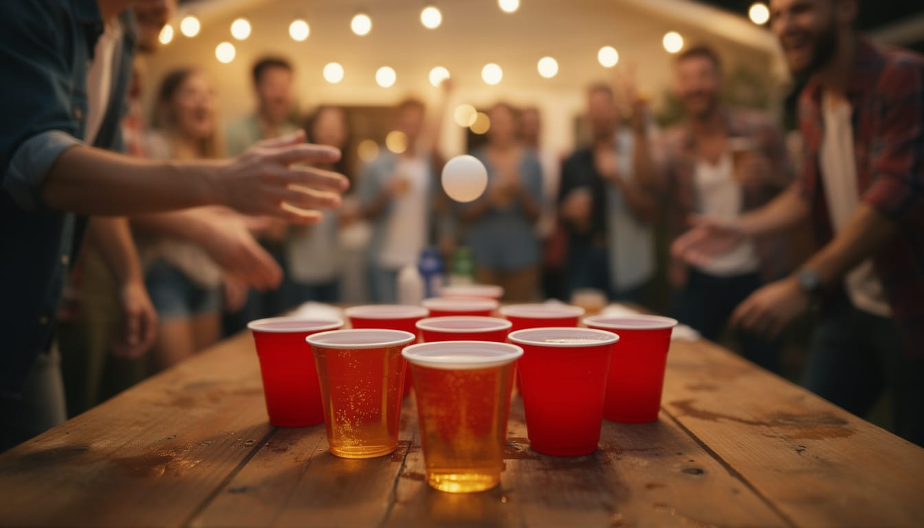découvrez les règles et astuces du beer pong, un jeu convivial parfait pour animer vos soirées entre amis.