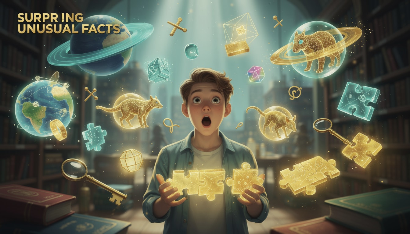 découvrez des faits insolites surprenants qui éveilleront votre curiosité et vous surprendront à chaque page.